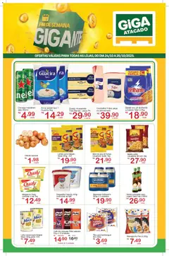 Pré-Visualização do folheto "Ofertas da semana" da loja GIGA Atacado válido a partir de 24/10/2025