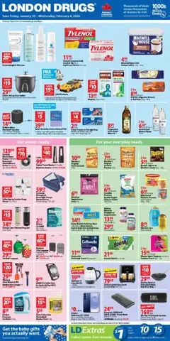 Preview of leaflet Weekly flyer / circulaire from shop London Drugs is valid from Jan 30, 2026