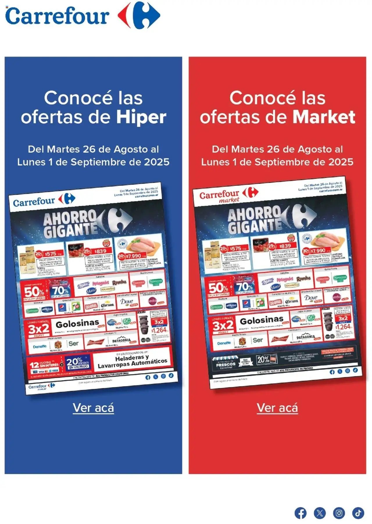 Carrefour Ofertas - CABA del 26/08/2025 >> Catálogo