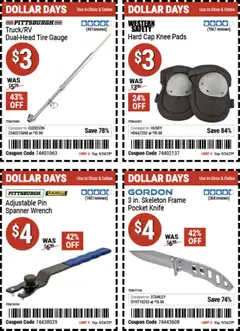 Ad Preview of Harbor Freight Dollar Days from 09/11/2025