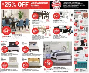 Preview of leaflet Weekly flyer / circulaire from shop The Brick is valid from Oct 28, 2025 | Page: 7