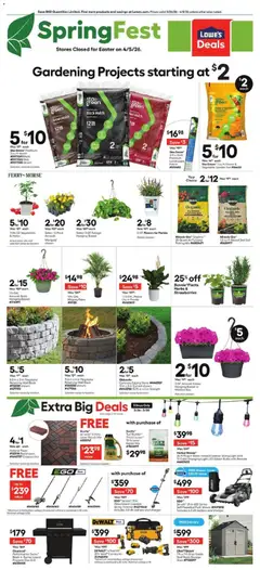 Ad Preview of Lowe's Lowe's Weekly Ad from 03/26/2026