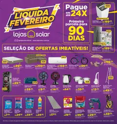 Pré-Visualização do folheto "Ofertas atuais" da loja Lojas Solar válido a partir de 01/02/2026
