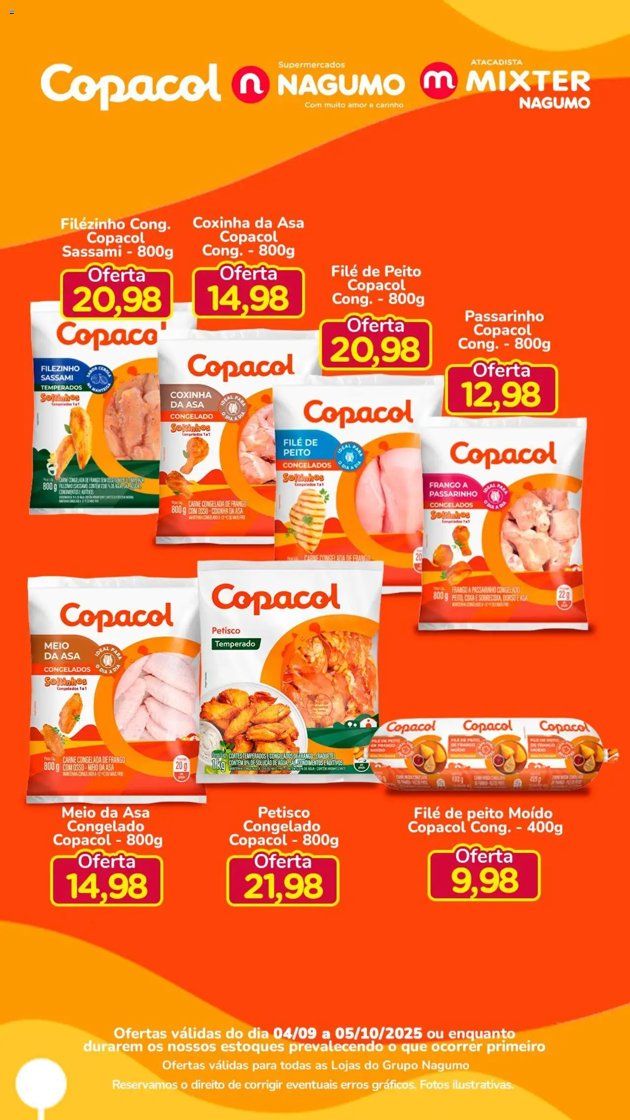Nagumo folheto "Ofertas Copacol" válido a partir de 04/09/2025 - número de página 1