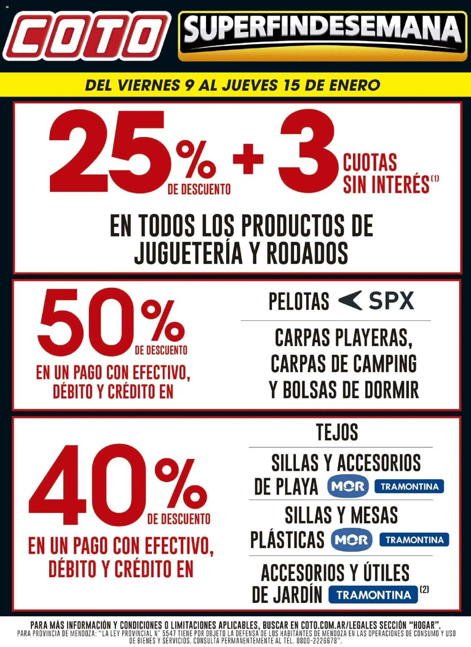 Vista previa del folleto de la tienda Coto válido desde el 09/01/2026 