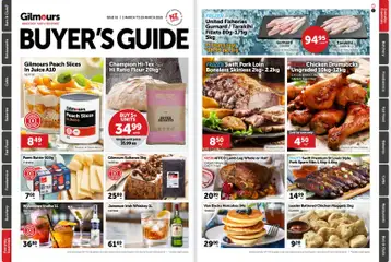 Preview of catalogue GilmoursBuyer's Guide from shop Gilmours valid 2 Mar 2026