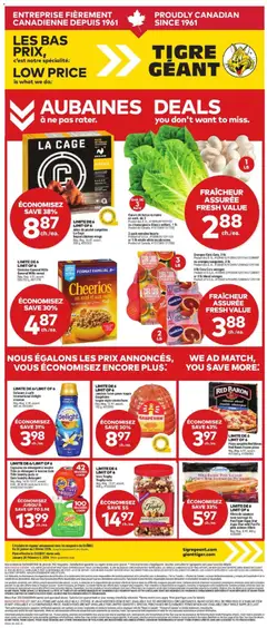 Un aperçu du dépliant Weekly flyer / circulaire du magasin Giant Tiger est valide à partir 28 janv. 2026