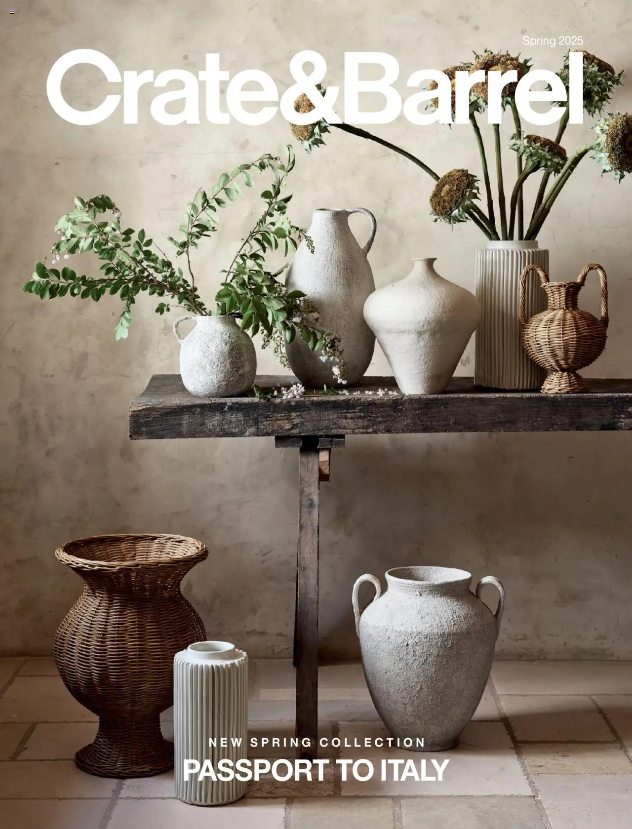 Crate & Barrel Spring 2025 from 04/01/2025 - Flyer - Page number 1