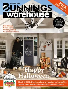 Preview of catalogue Bunnings Catalogue October from shop Bunnings Warehouse valid 01/10/2025