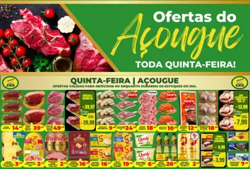 Pré-Visualização do folheto "Ofertas do Açougue" da loja Supermercado Padrão válido a partir de 08/01/2026
