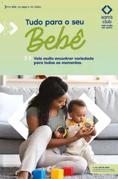 Pré-Visualização do folheto "Ofertas Bebe" da loja Sam's Club válido a partir de 16/09/2025