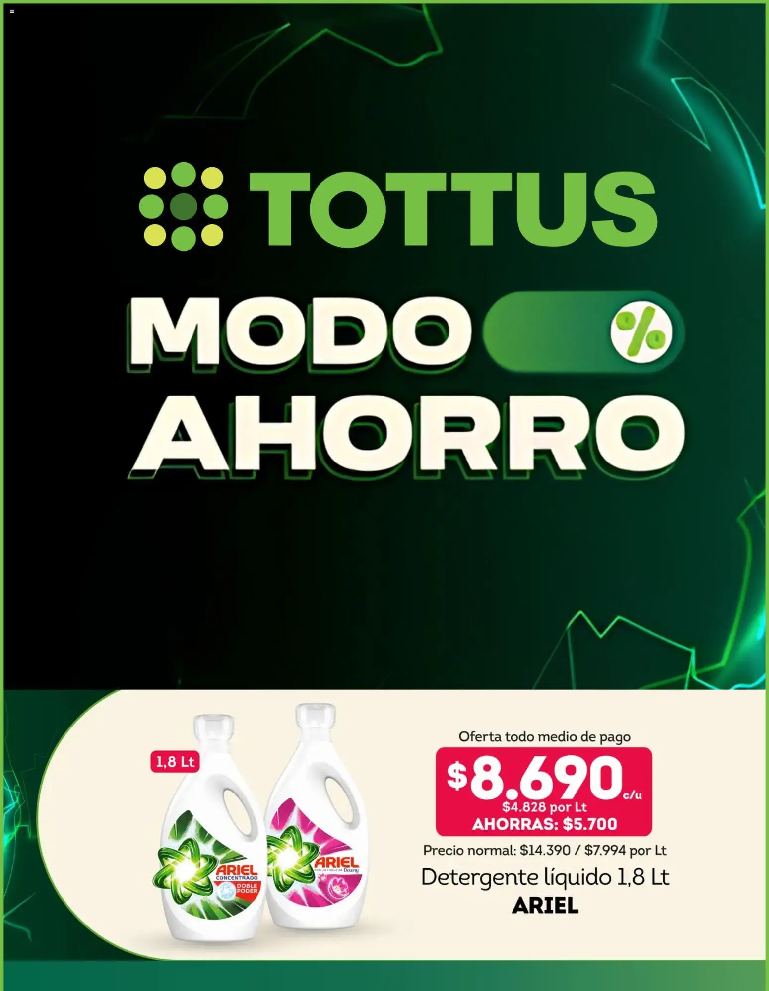 Folleto de la tienda Tottus válido desde el 10.03.2026 