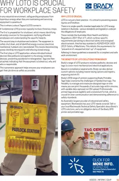Preview of catalogue Safety Spotlight Magazine from shop Black Woods valid 07/10/2025 | Page: 21