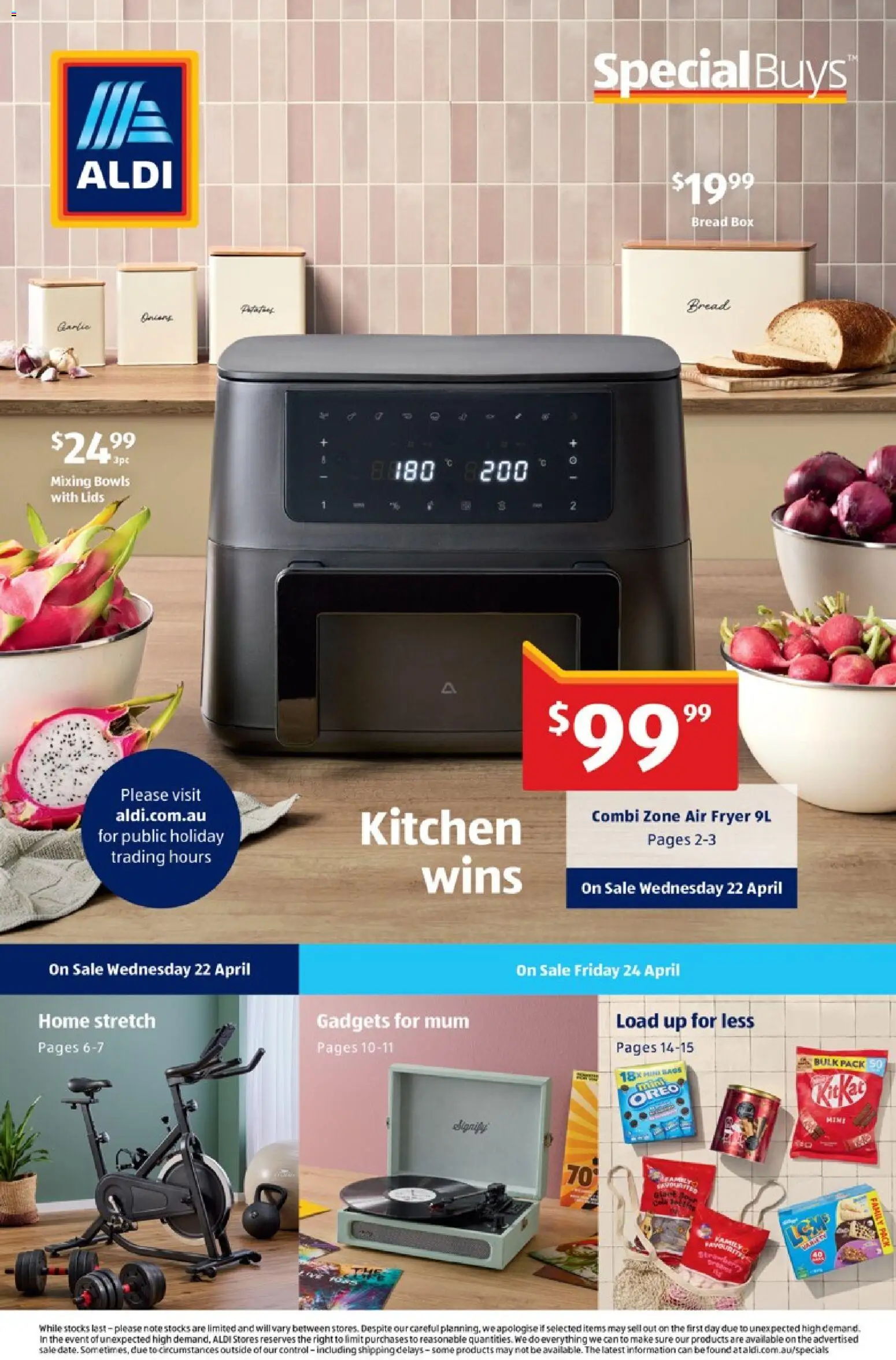 Preview of catalogue Aldi catalogue from shop Aldi valid 22/04/2026