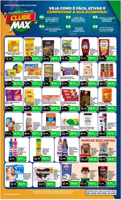Pré-Visualização do folheto "Ofertas Clube" da loja Max Atacadista válido a partir de 09/09/2025