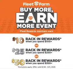 Ad Preview of Mills Fleet Farm Weekly Ad from 08/28/2025