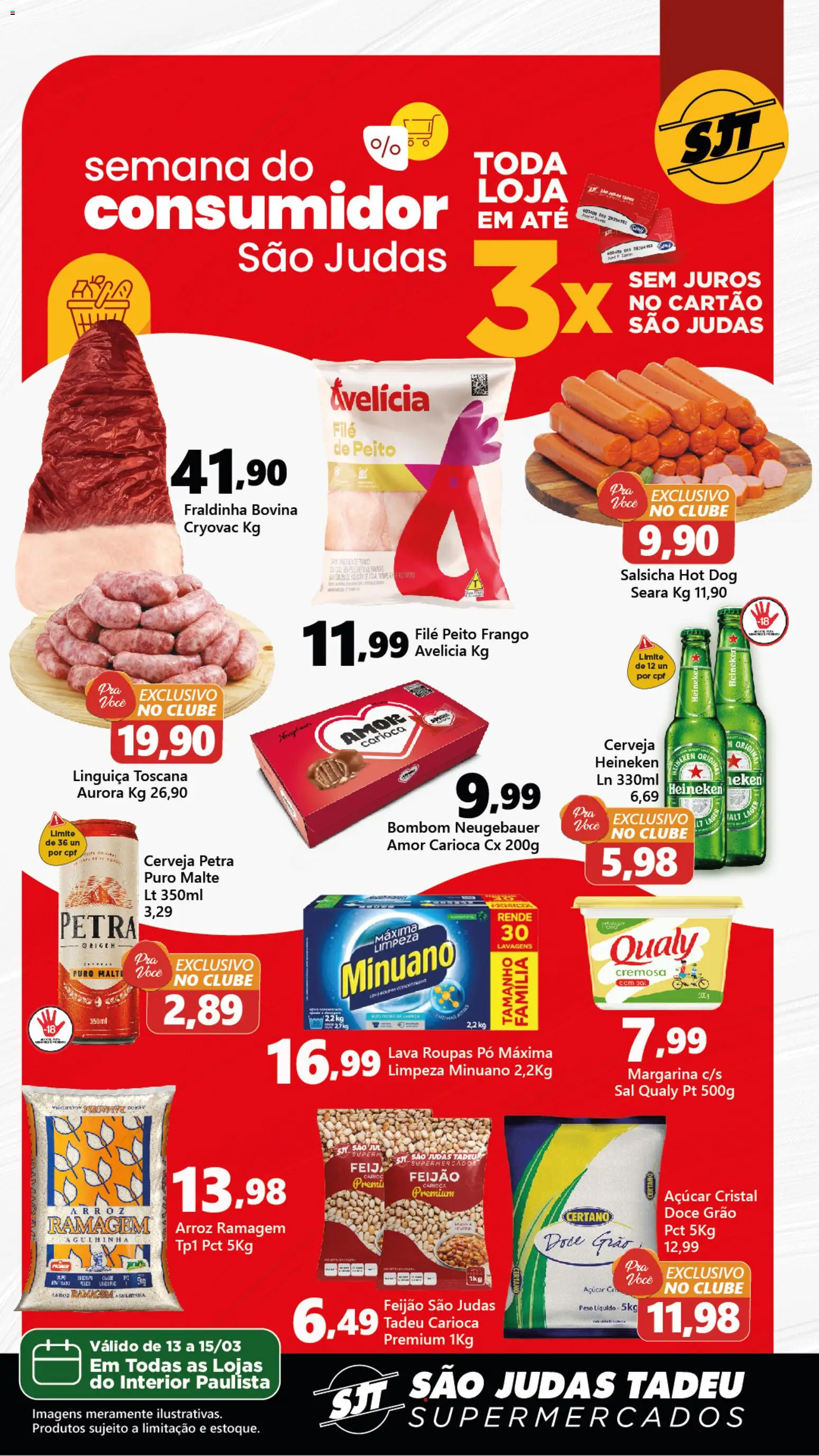 Pré-Visualização do folheto "São Judas Tadeu - Ofertas da semana" da loja São Judas Tadeu válido a partir de 13/03/2026
