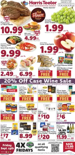 Ad Preview of Harris Teeter Weekly Ad from 09/17/2025