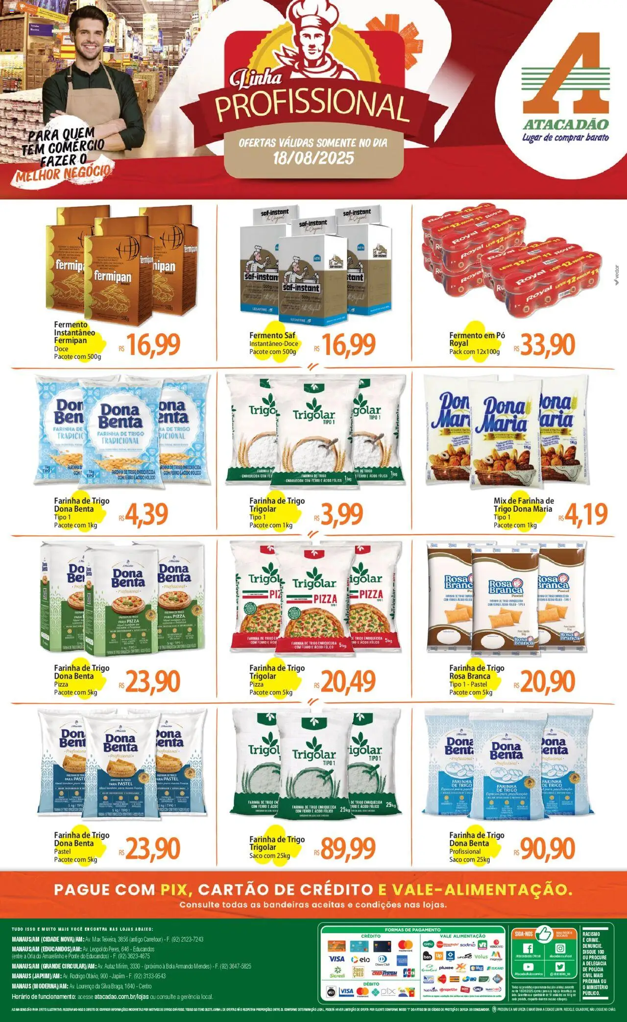 Atacadão folheto "Ofertas - AM" válido a partir de 18/08/2025 - número de página 1