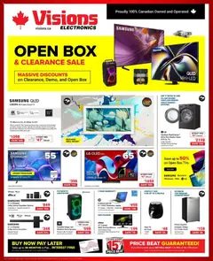 Un aperçu du dépliant Visions weekly flyer / circulaire du magasin Visions est valide à partir 3 avr. 2026