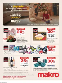  Vista previa del prospecto Ofertas Temporada del almacen Makro válida del 21/11/2025 al 27/11/2025