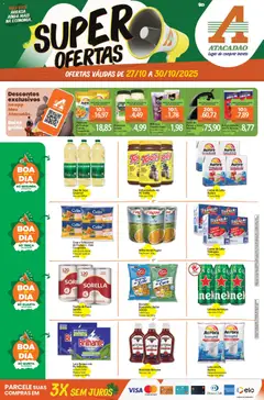 Pré-Visualização do folheto "Ofertas - SC" da loja Atacadão válido a partir de 27/10/2025