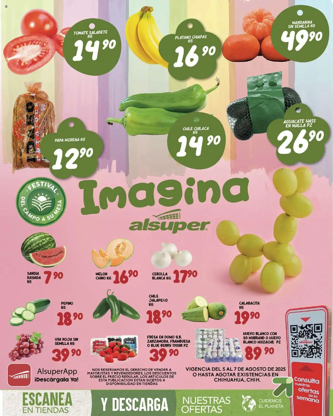 Folleto Alsuper y sus promociones válidas desde el 05/08/2025 - Número de página 1