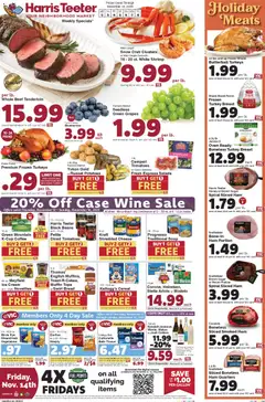 Ad Preview of Harris Teeter Weekly Ad - NC from 11/12/2025