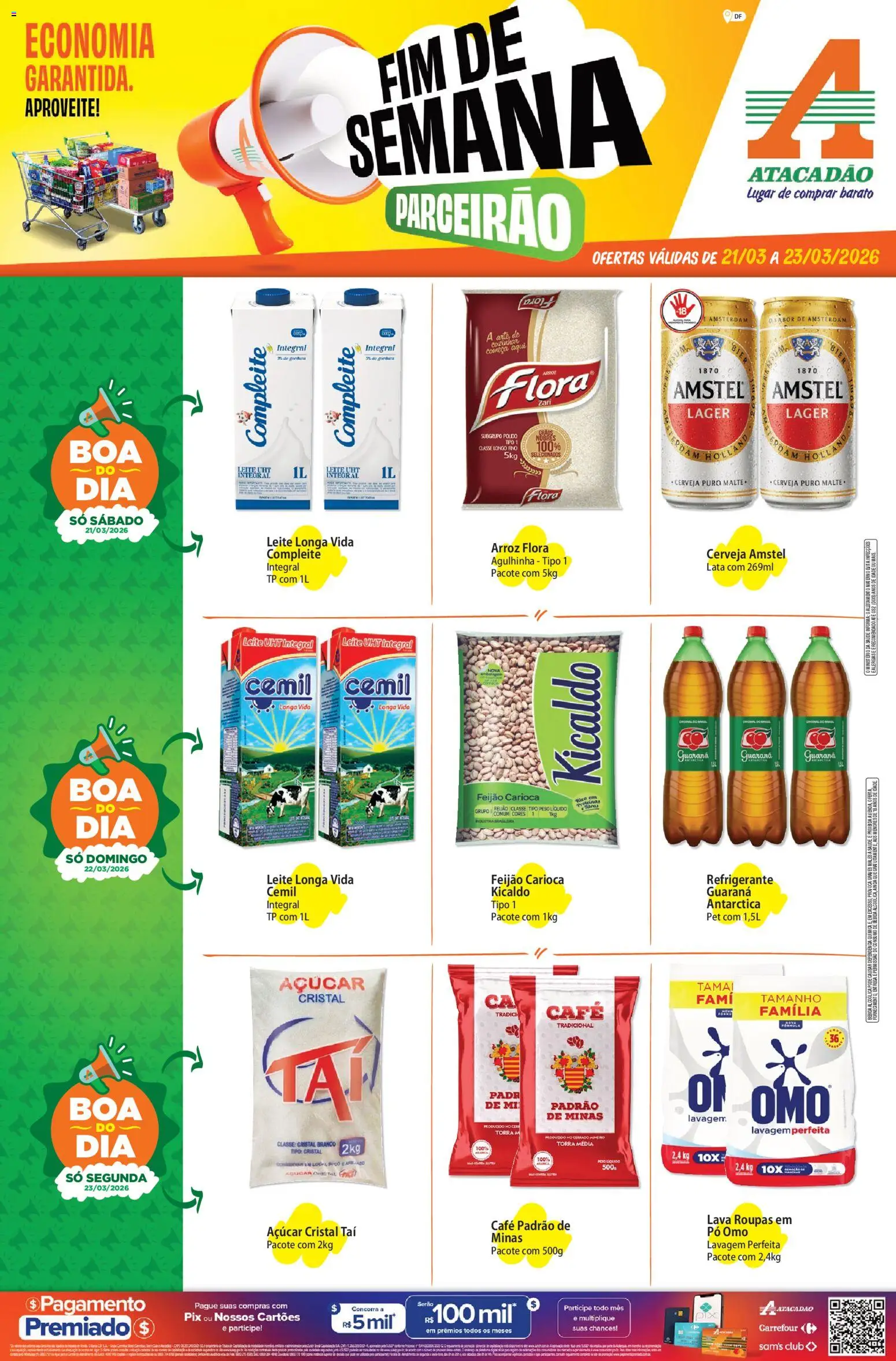 Pré-Visualização do folheto "Atacadão ofertas - DF" da loja Atacadão válido a partir de 21/03/2026