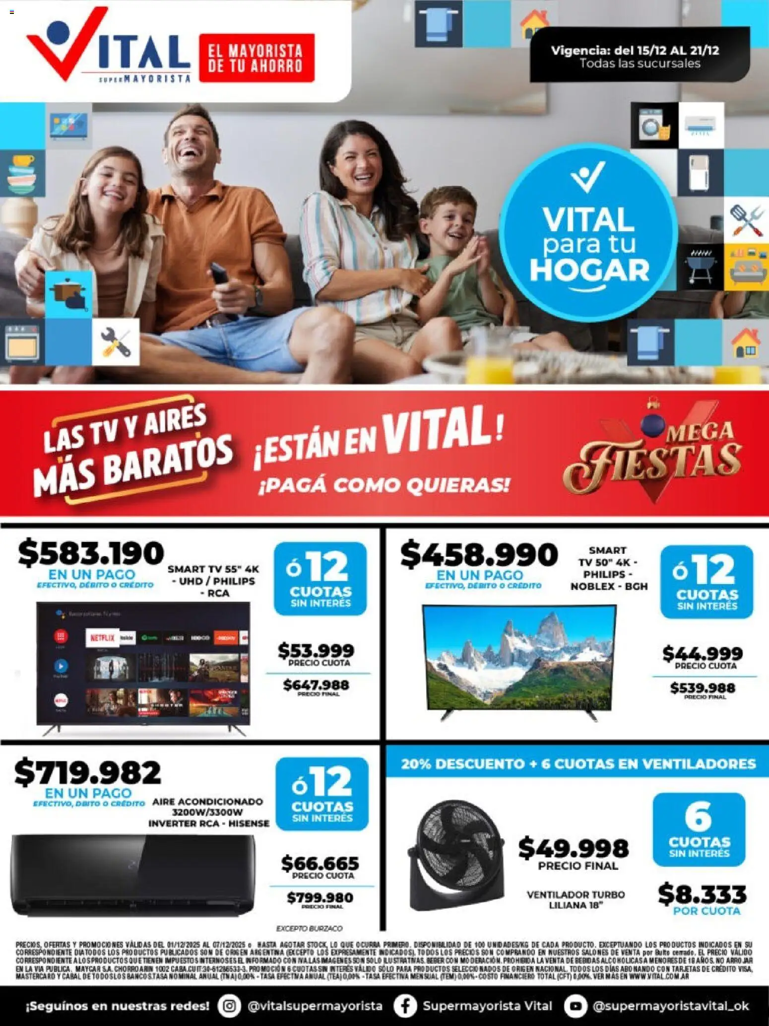 Vista previa del folleto de la tienda Vital válido desde el 15/12/2025 