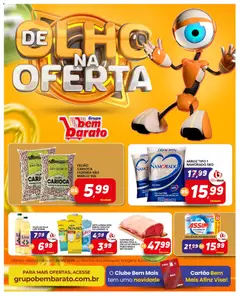 Pré-Visualização do folheto "Ofertas da semana" da loja Supermercado Bem Barato válido a partir de 20/01/2026
