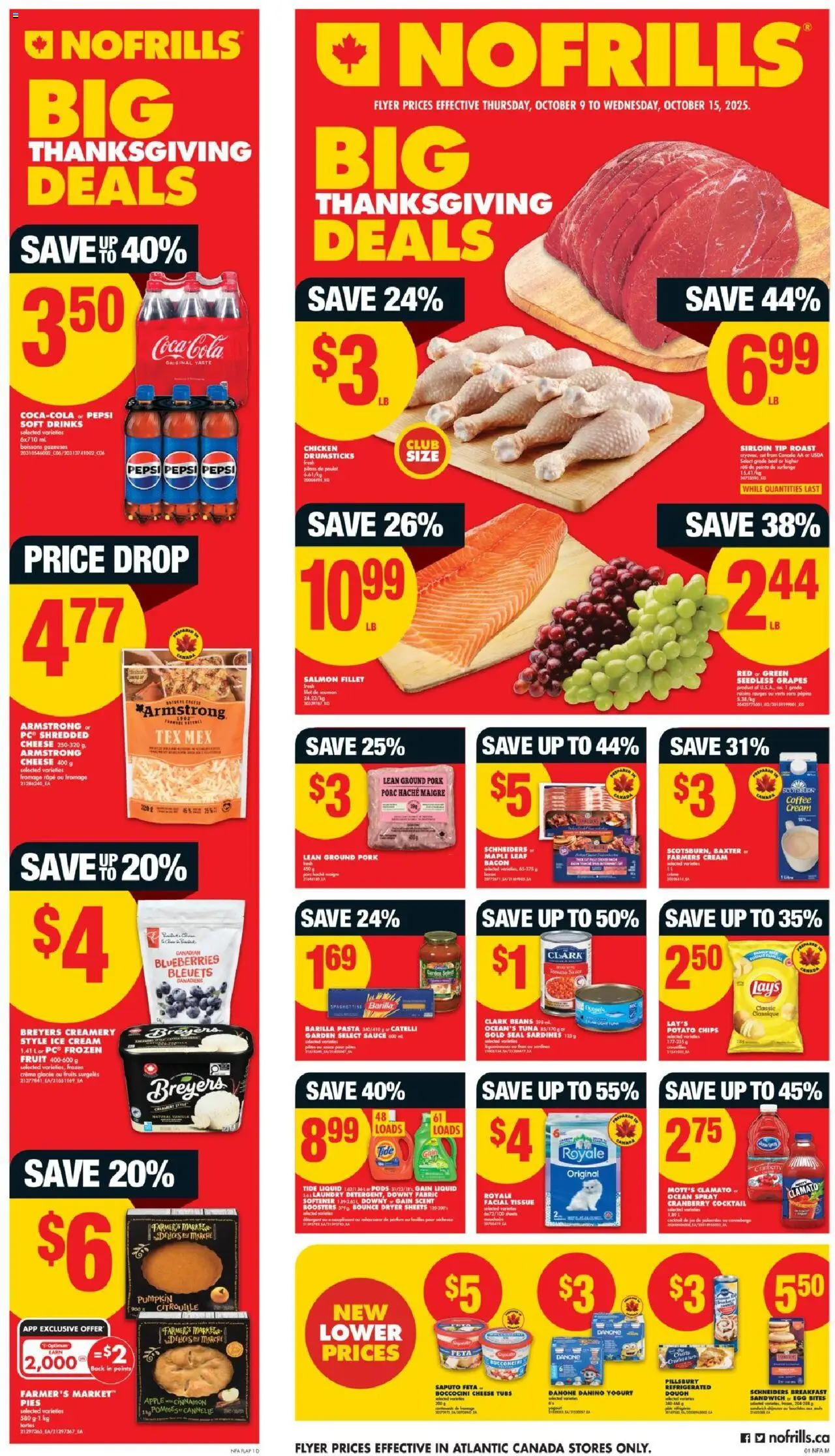 No Frills flyer valid from Oct 09, 2025 - page number 1
