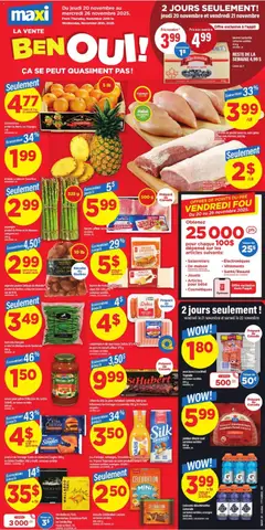 Preview of leaflet Black Friday from shop Maxi is valid from Nov 20, 2025