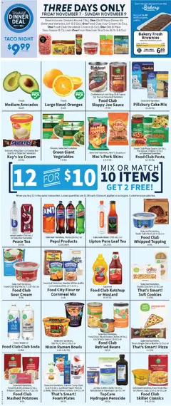 Ad Preview of Food City Weekly Ad from 11/05/2025 | Page: 2