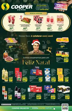 Pré-Visualização do folheto "Ofertas FdS Natal Super" da loja Cooper válido a partir de 19/12/2025