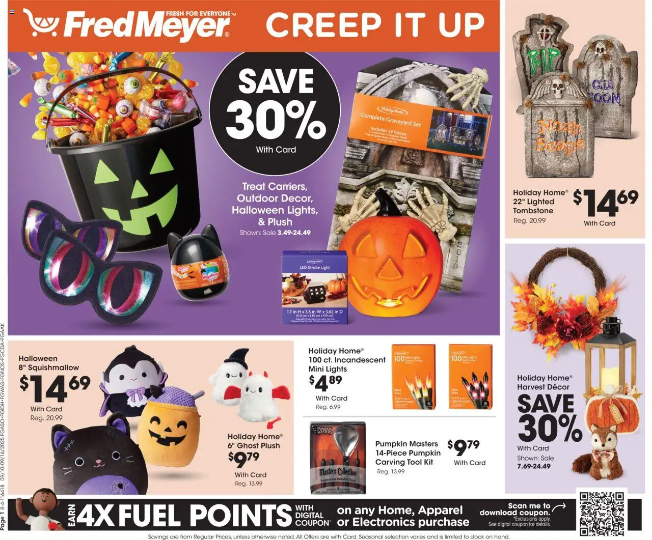 Fred Meyer Home & Apparel from 09/10/2025 - Flyer - Page number 1