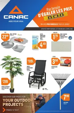 Preview of leaflet Canac weekly flyer from shop Canac is valid from Apr 23, 2026