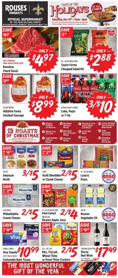 Ad Preview of Rouses Weekly Ad from 12/10/2025 | Page: 2