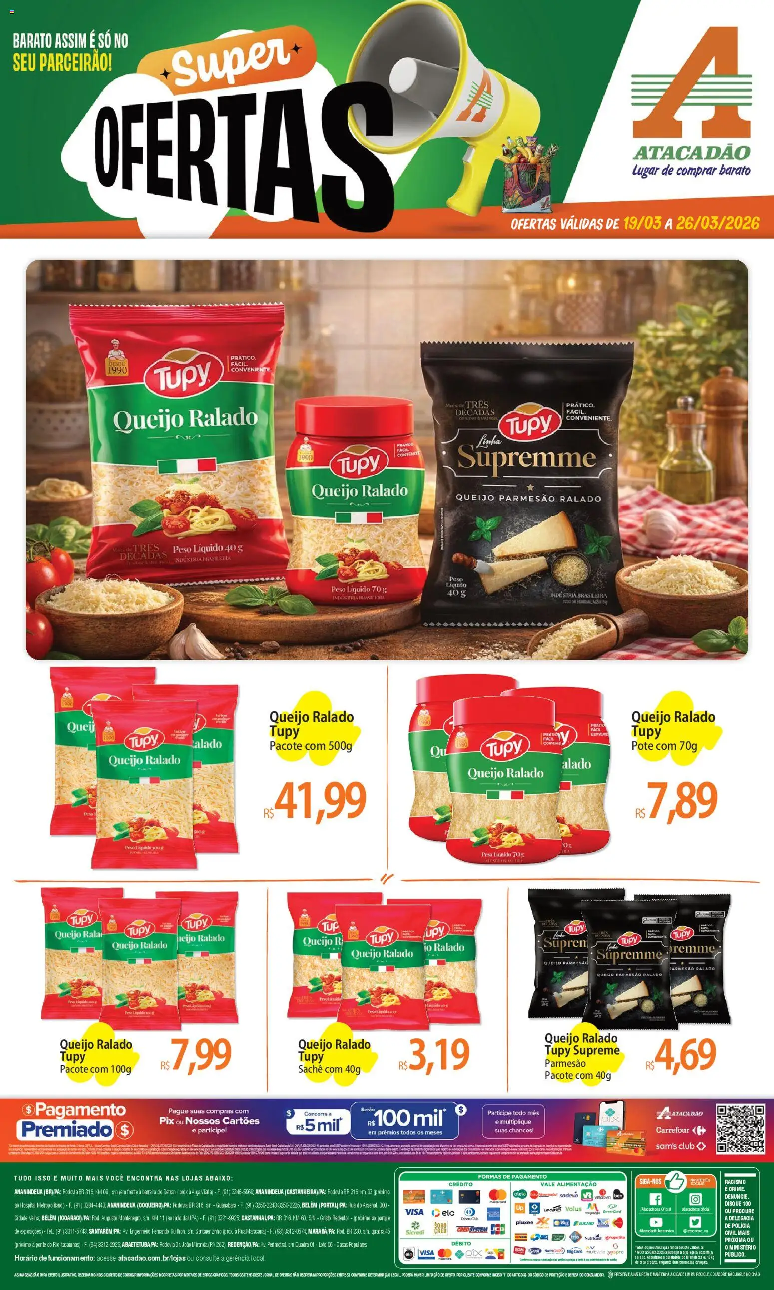 Pré-Visualização do folheto "Atacadão ofertas - PA" da loja Atacadão válido a partir de 19/03/2026