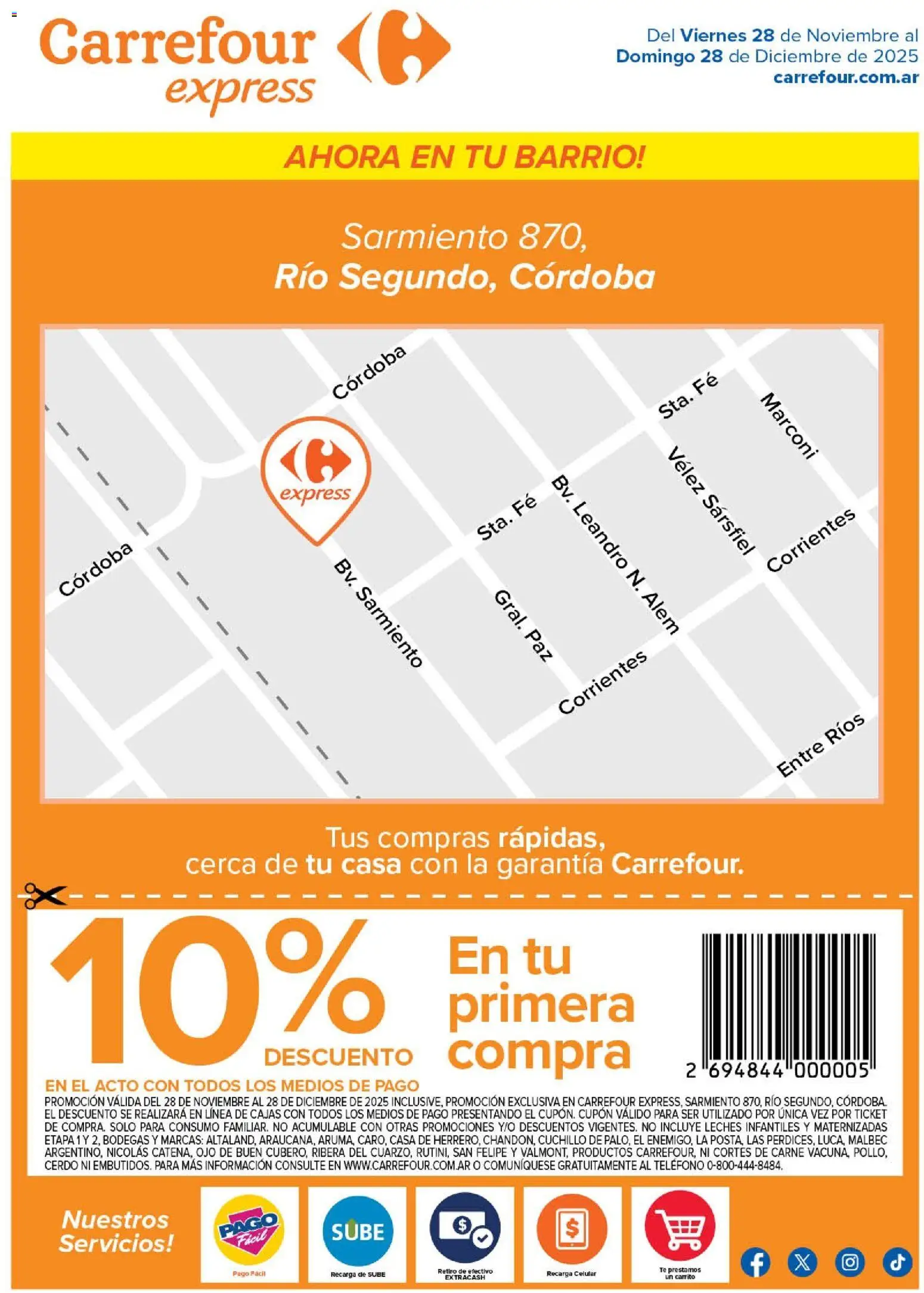 Vista previa del folleto de la tienda Carrefour válido desde el 28/11/2025 