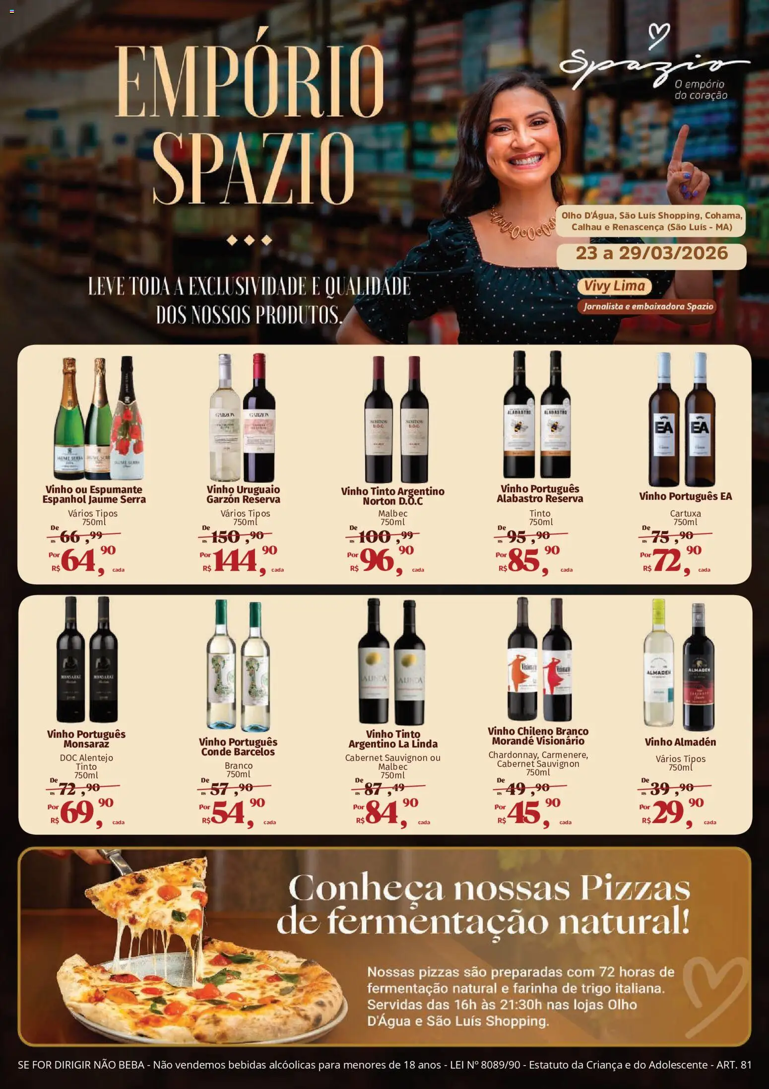 Pré-Visualização do folheto "Mateus ofertas Empório Spazio" da loja Mateus válido a partir de 23/03/2026