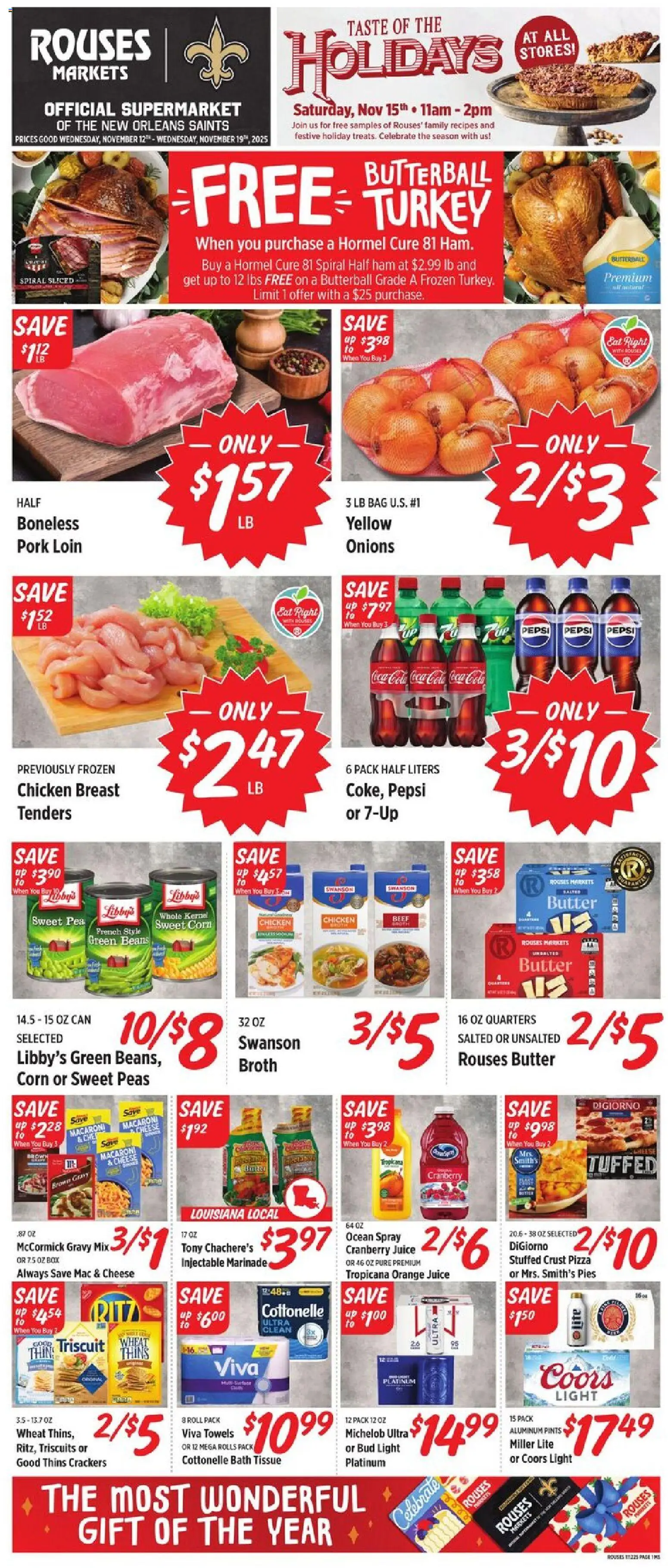 Ad Preview of Rouses Weekly Ad - MS from 11/12/2025