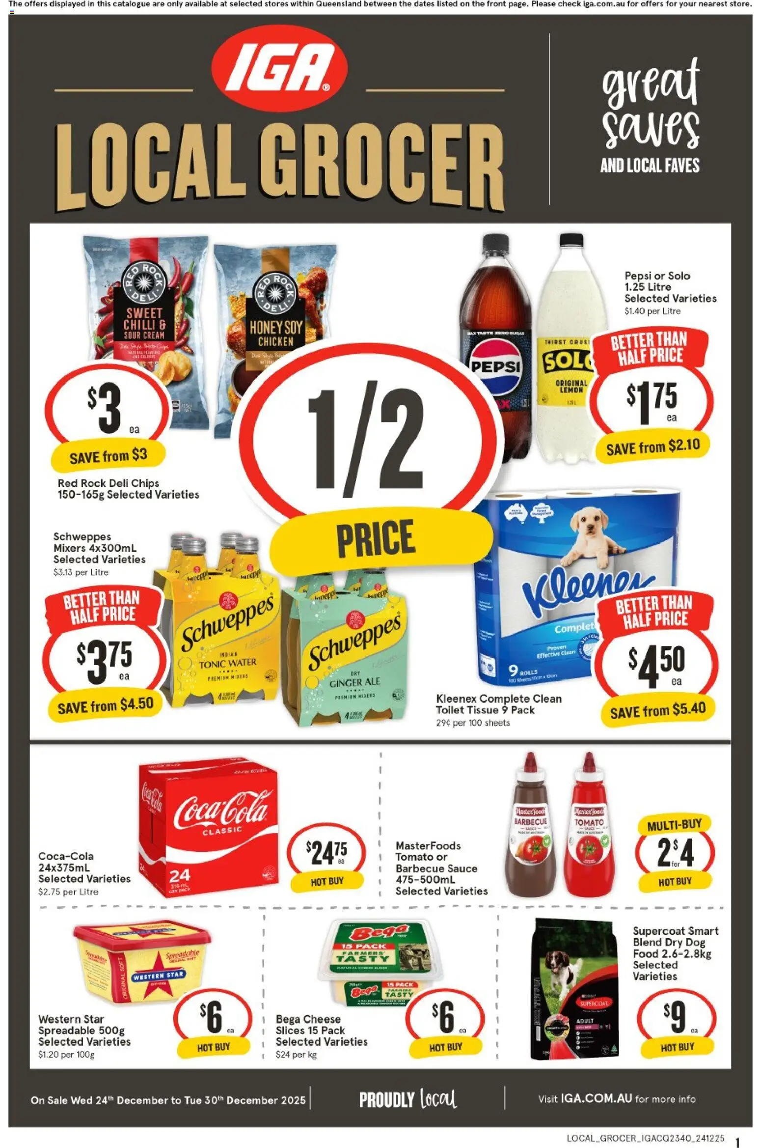 Preview of catalogue Local Grocer QLD from shop IGA valid 24/12/2025