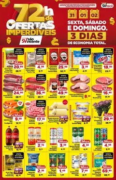 Pré-Visualização do folheto "Ofertas da semana" da loja Supermercados São Vicente válido a partir de 31/10/2025 | Página: 1