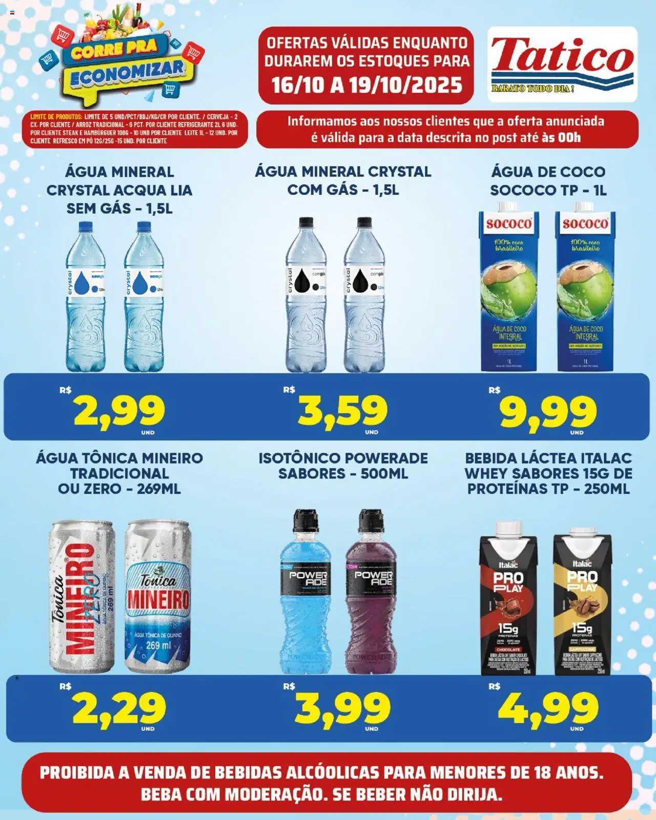 Tatico folheto "Ofertas Fim de Semana" válido a partir de 16/10/2025 - número de página 1