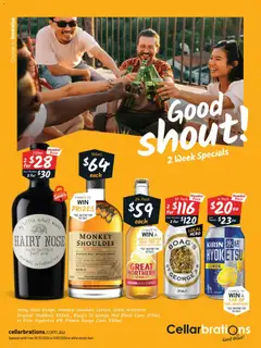 Preview of catalogue Catalogue TAS from shop Cellarbrations valid 29/12/2025