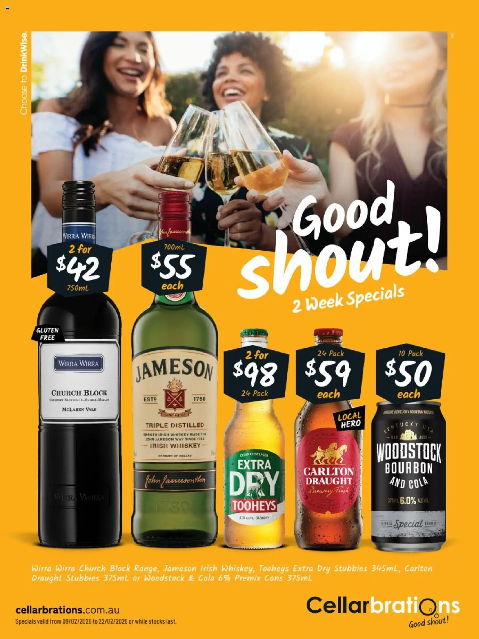 Preview of catalogue Catalogue VIC from shop Cellarbrations valid 09/02/2026