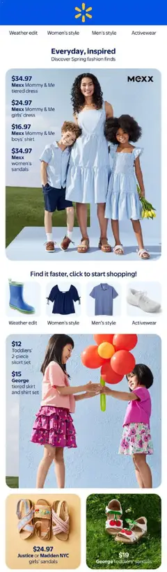 Un aperçu du dépliant Walmart flyer - Everyday, inspired du magasin Walmart est valide à partir 5 mars 2026