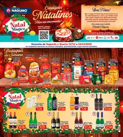 Pré-Visualização do folheto "Ofertas Segunda e Terça" da loja Nagumo válido a partir de 22/12/2025