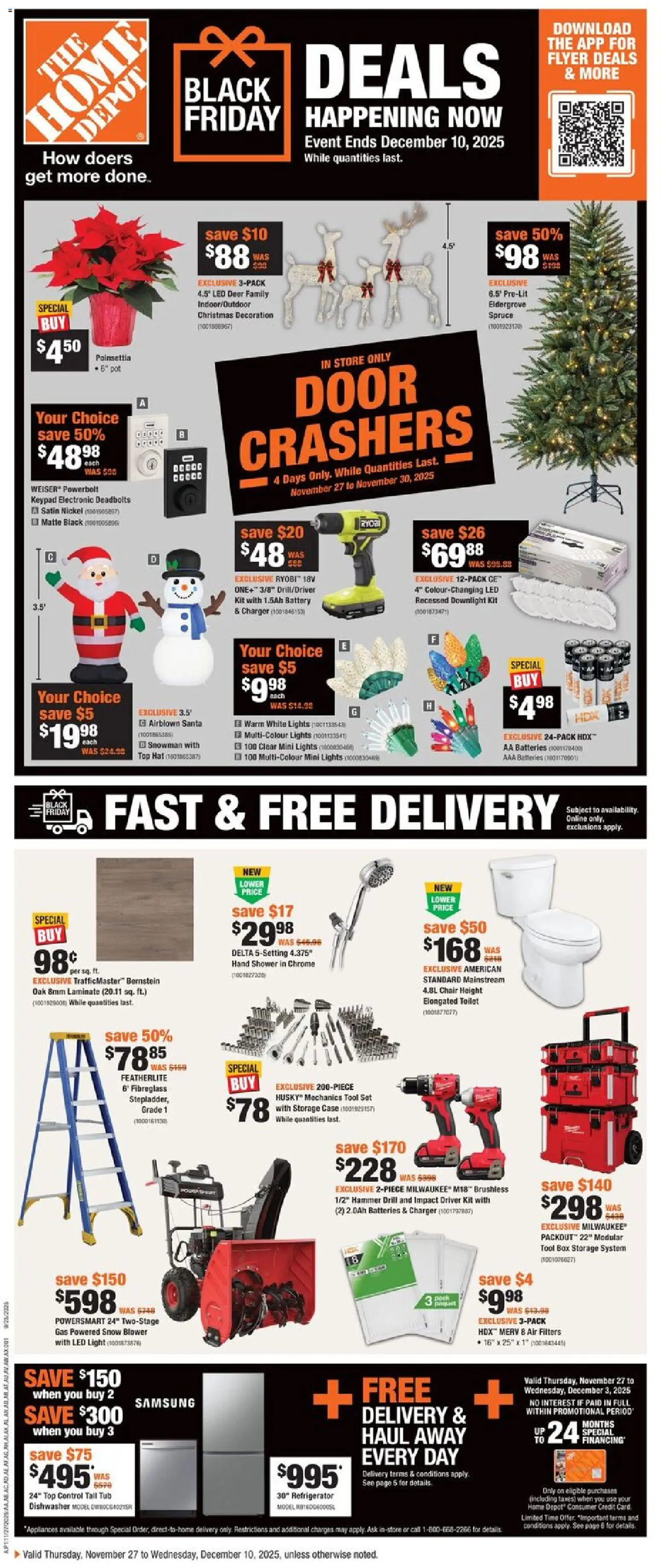 Preview of leaflet Weekly Flyer - NL from shop Home Depot is valid from Nov 27, 2025
